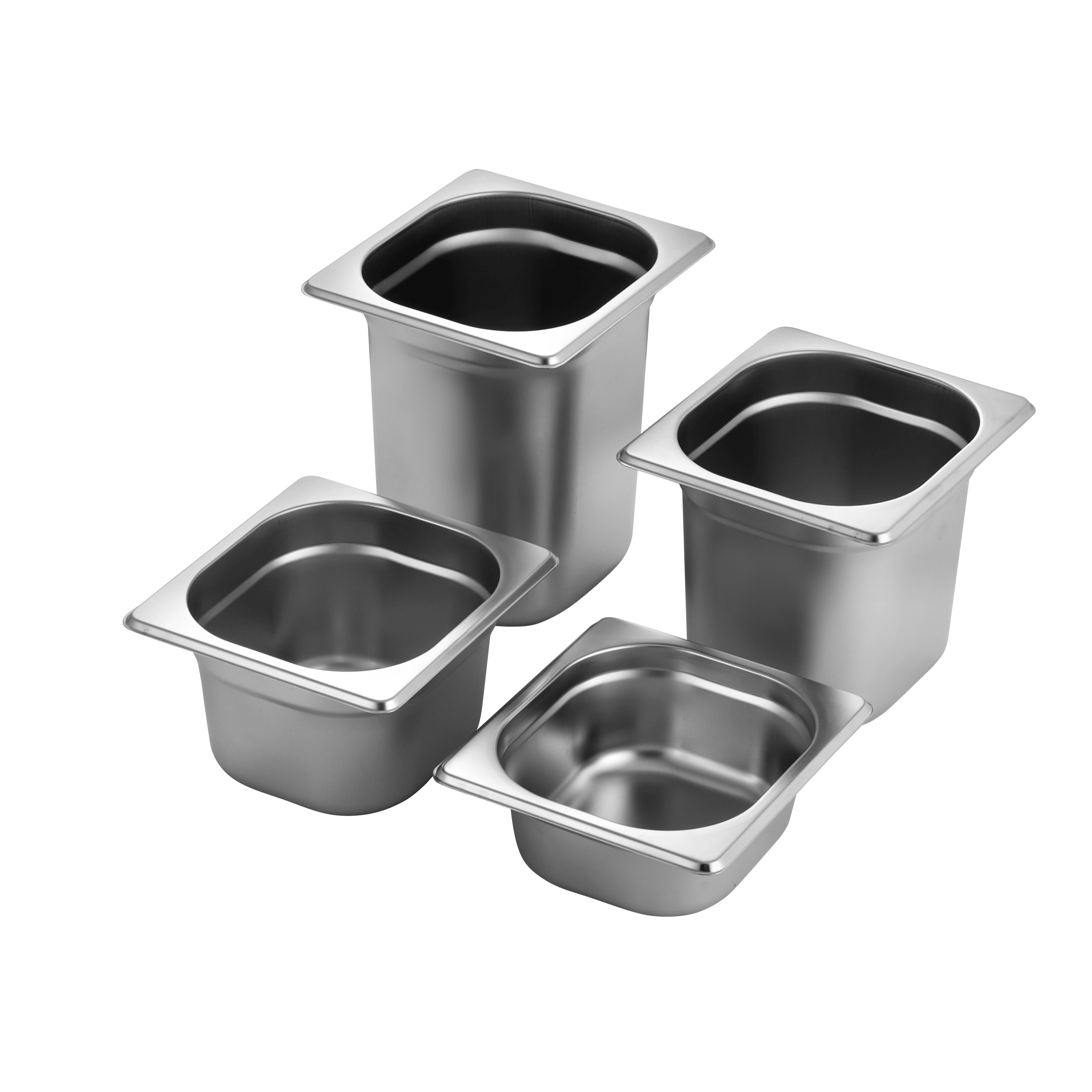 1/6 food pan food container gn container steam pan